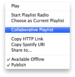 Collaborative Playlist
