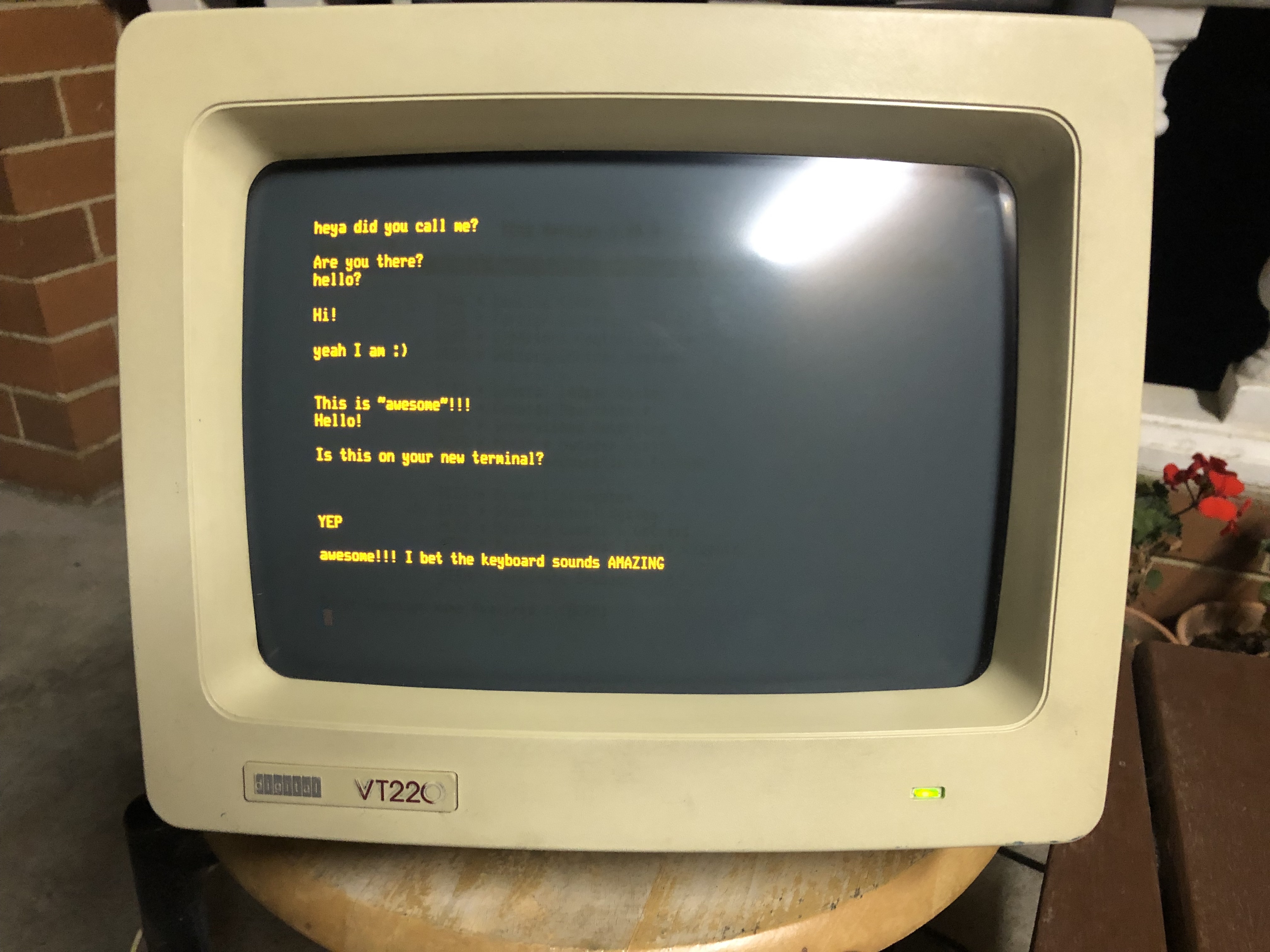 VT220 terminal